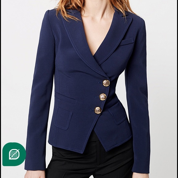 SMYTHE WRAP BLAZER - Picture 2 of 13